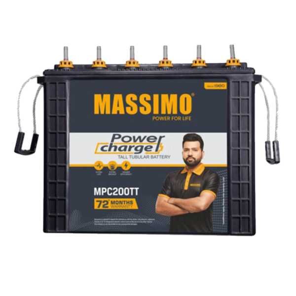 Massimo MPC200TT 200Ah Tall Tubular Inverter Battery